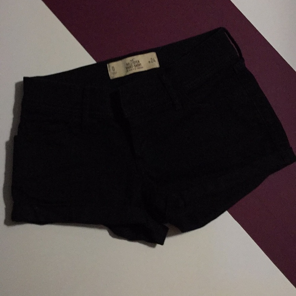 Hollister black shorts